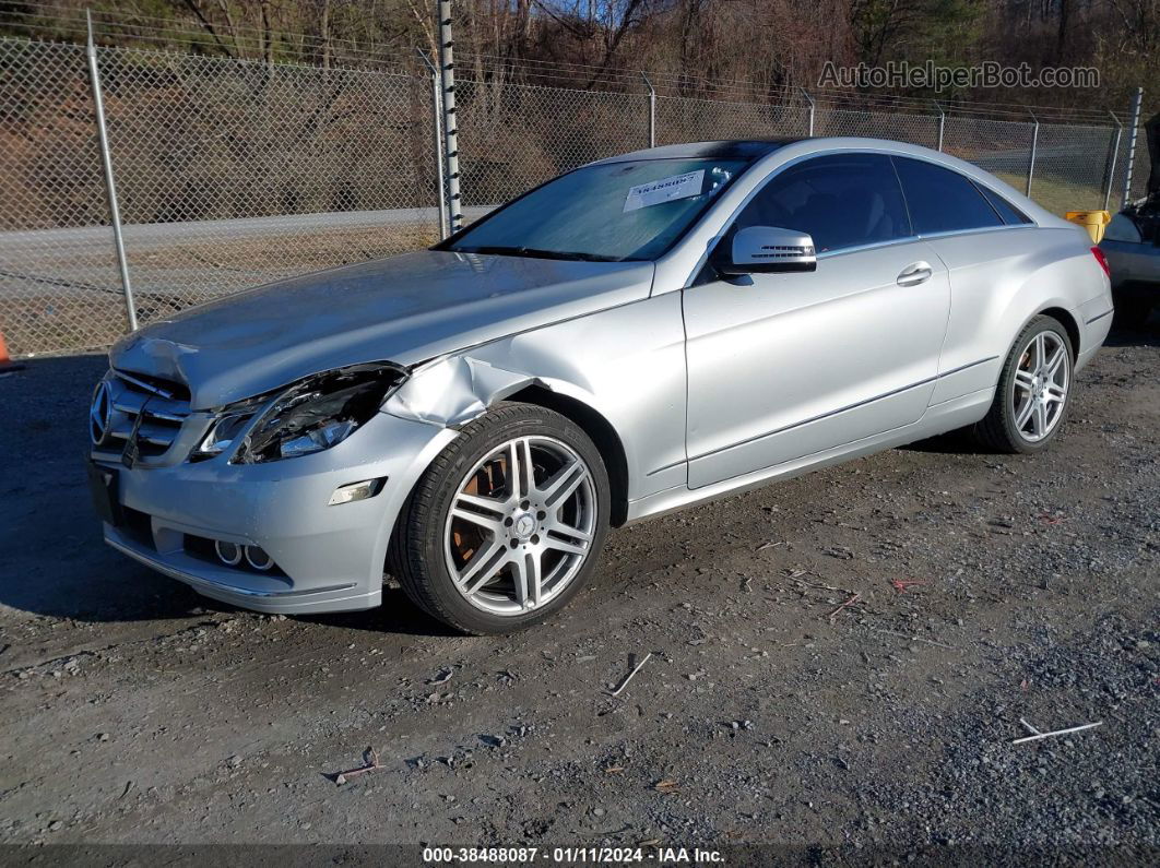 2010 Mercedes-benz E 350   Silver vin: WDDKJ5GB1AF040778