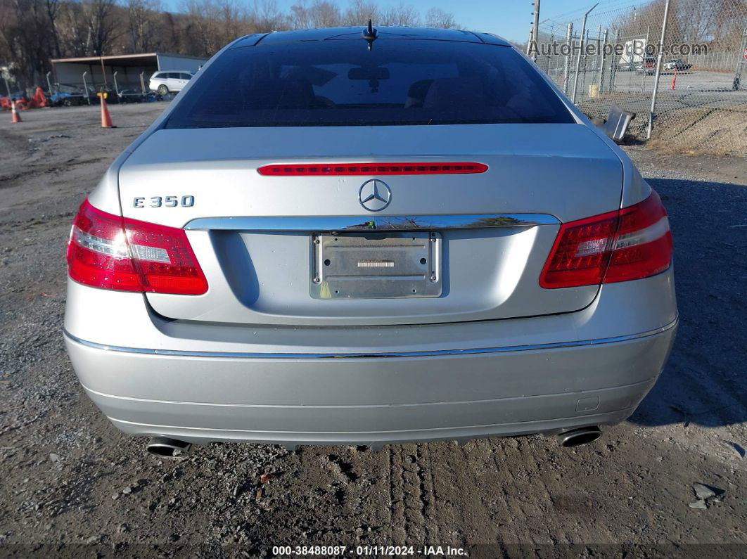 2010 Mercedes-benz E 350   Silver vin: WDDKJ5GB1AF040778