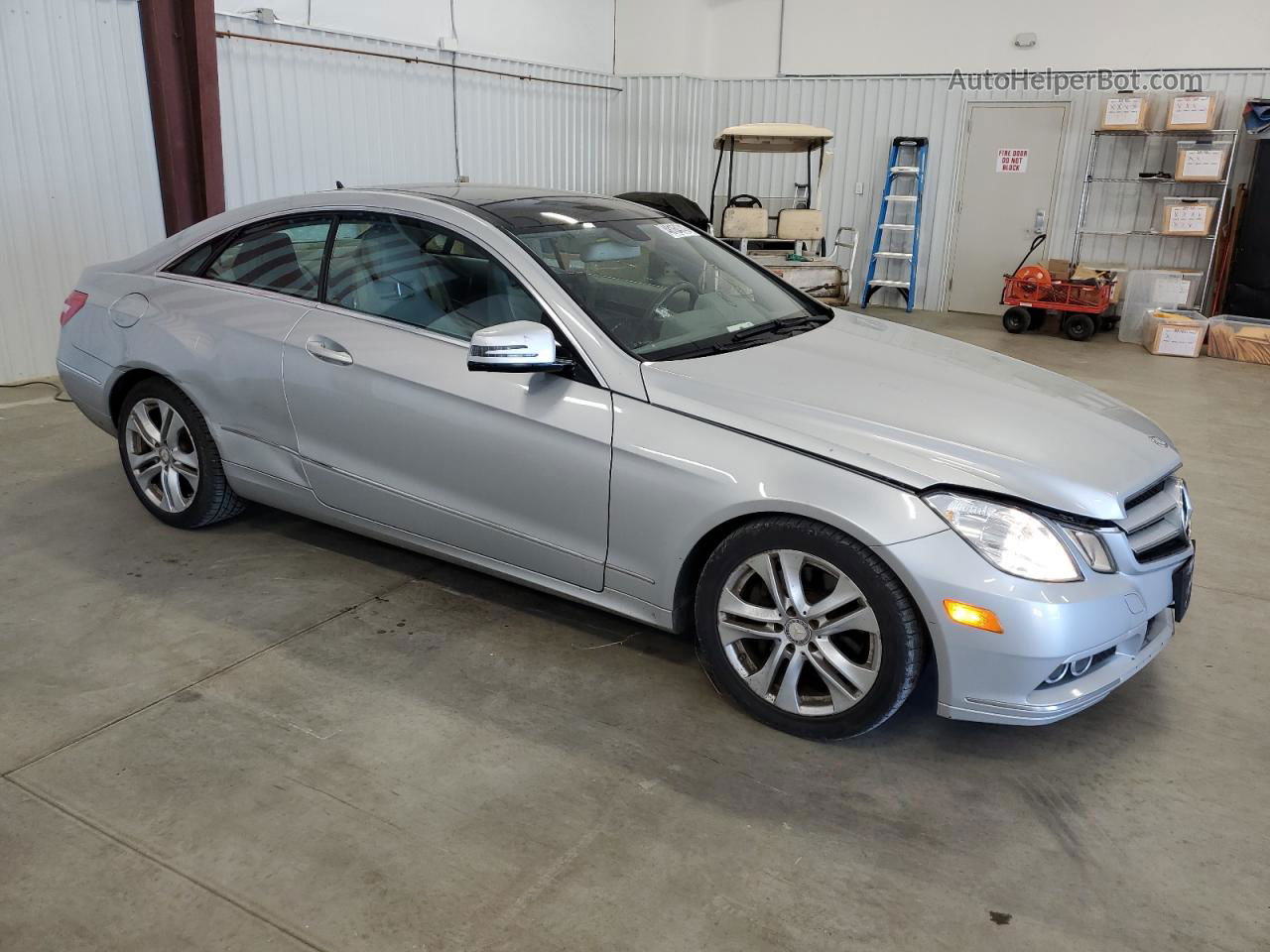 2010 Mercedes-benz E 350 Silver vin: WDDKJ5GB1AF060190