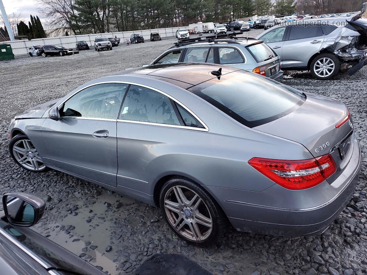 2010 Mercedes-benz E 350 Silver vin: WDDKJ5GB2AF023486