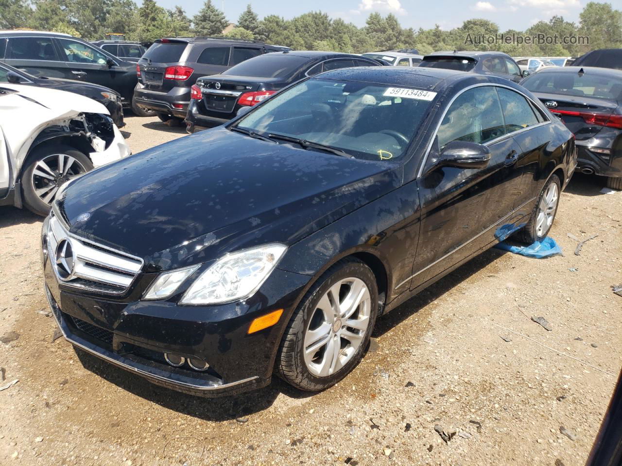 2010 Mercedes-benz E 350 Black vin: WDDKJ5GB4AF004874