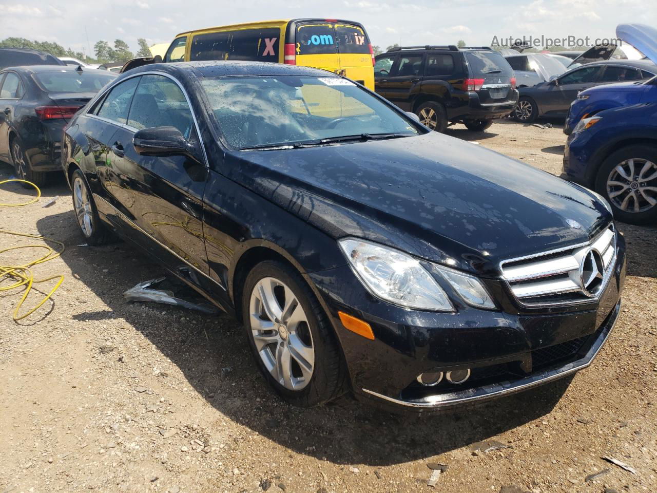 2010 Mercedes-benz E 350 Black vin: WDDKJ5GB4AF004874