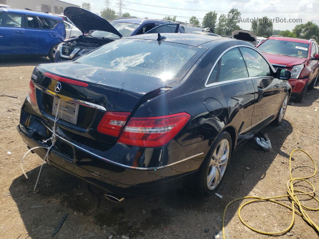 2010 Mercedes-benz E 350 Black vin: WDDKJ5GB4AF004874