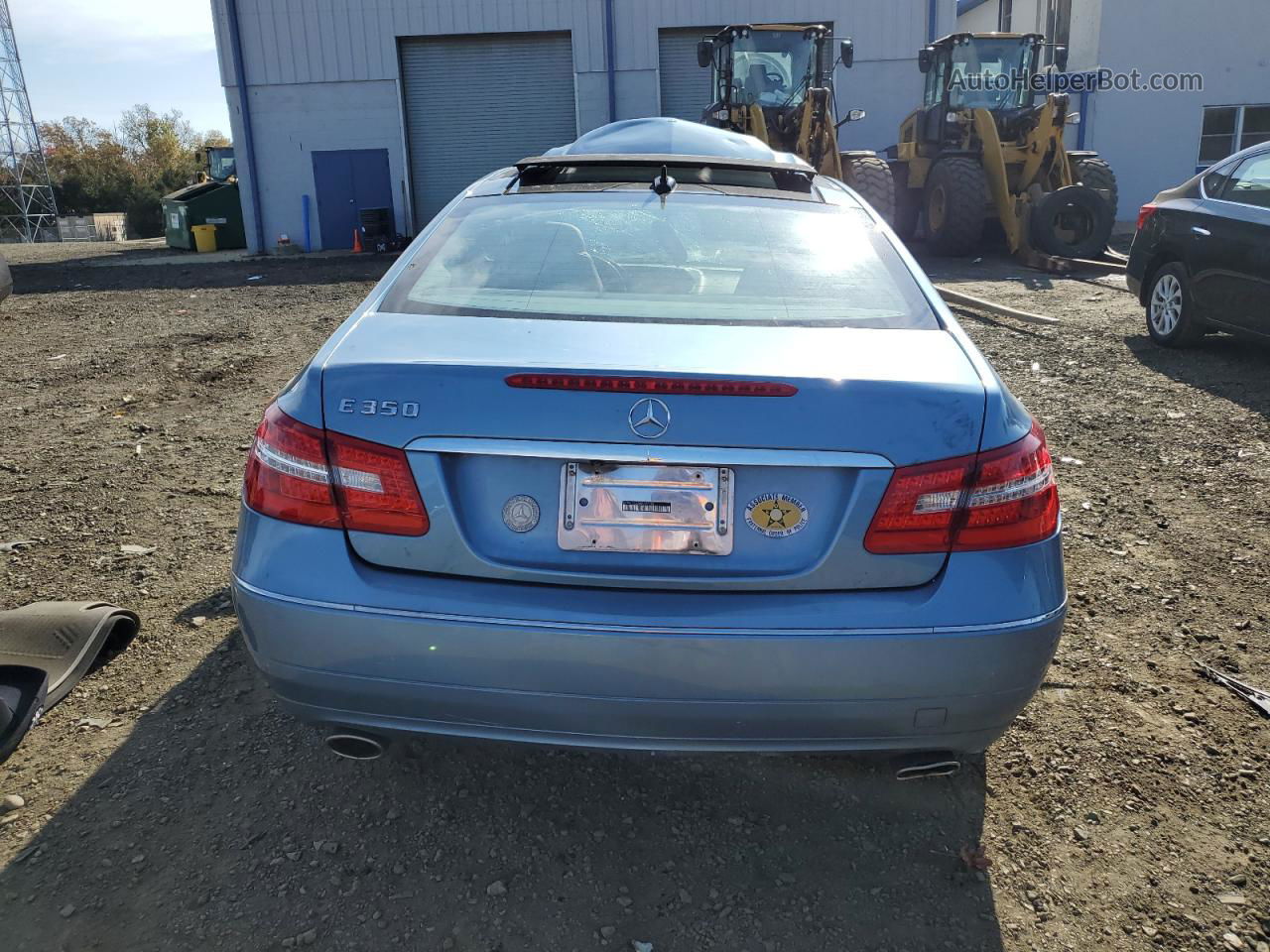 2010 Mercedes-benz E 350 Blue vin: WDDKJ5GB5AF023384