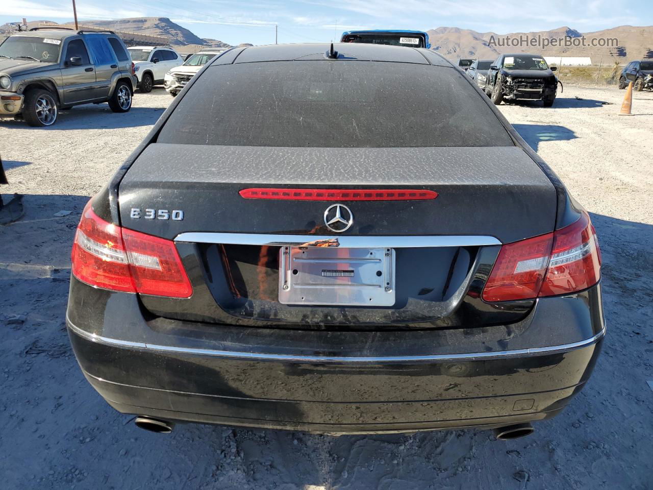 2010 Mercedes-benz E 350 Black vin: WDDKJ5GB6AF009056