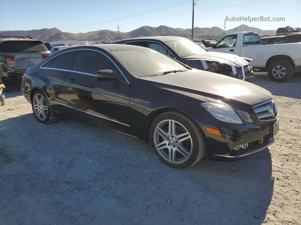 2010 Mercedes-benz E 350 Black vin: WDDKJ5GB6AF009056