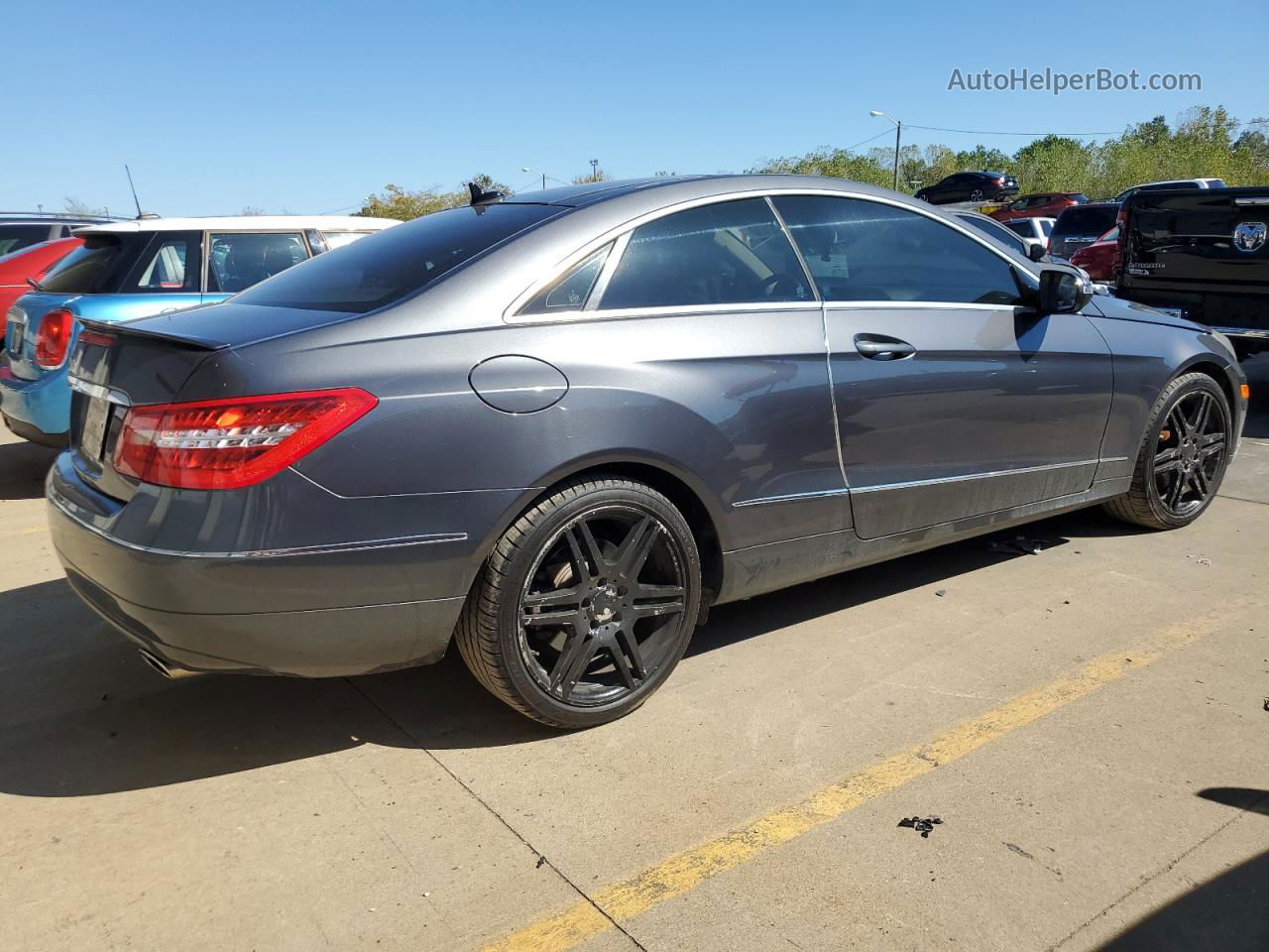 2010 Mercedes-benz E 350 Серый vin: WDDKJ5GB8AF010757