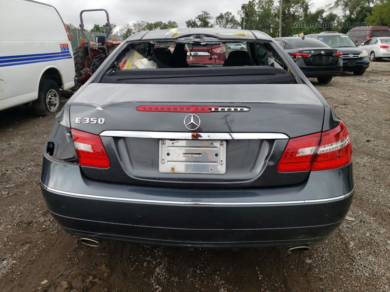 2010 Mercedes-benz E 350 Gray vin: WDDKJ5GB8AF026148