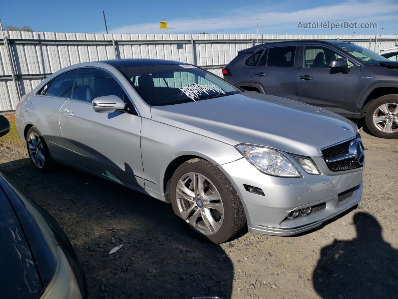 2010 Mercedes-benz E 350 Silver vin: WDDKJ5GB9AF015594