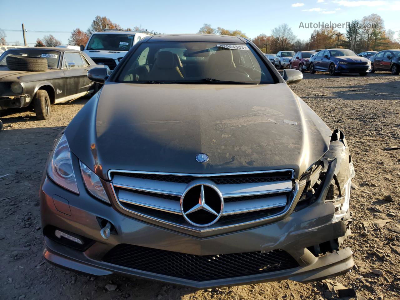 2010 Mercedes-benz E 550 Gray vin: WDDKJ7CB1AF005224