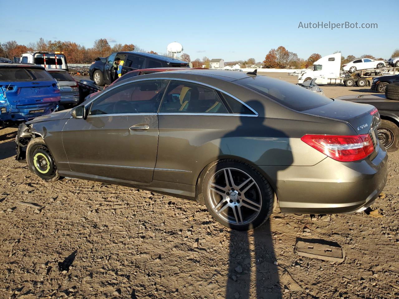 2010 Mercedes-benz E 550 Gray vin: WDDKJ7CB1AF005224