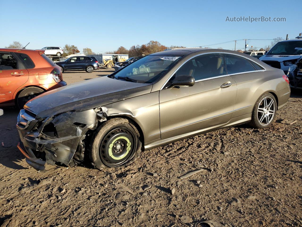 2010 Mercedes-benz E 550 Серый vin: WDDKJ7CB1AF005224