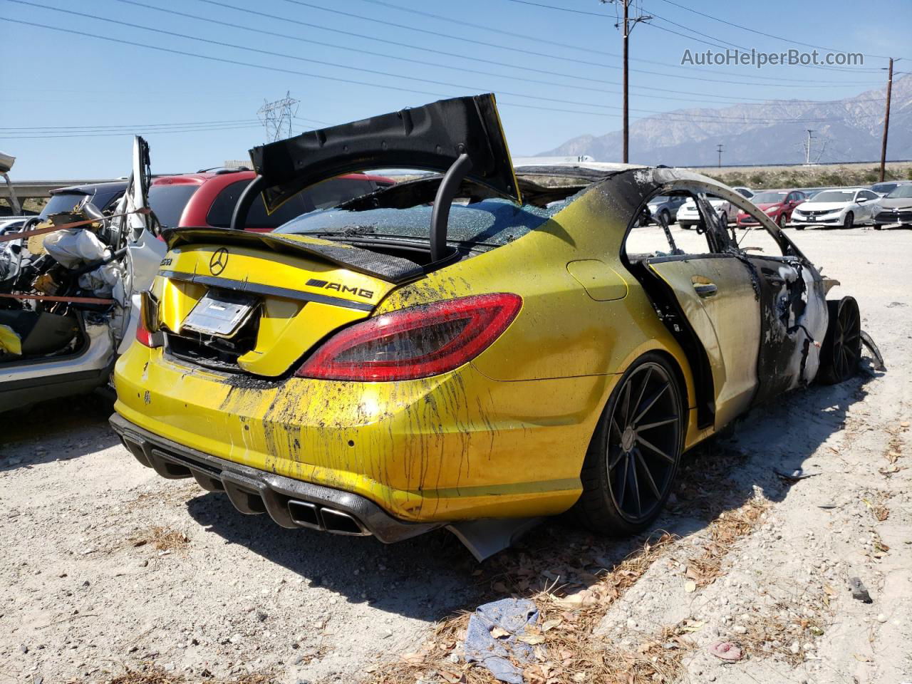 Price & History 2012 Mercedes-benz Cls 63 Amg 5.5l 8 vin