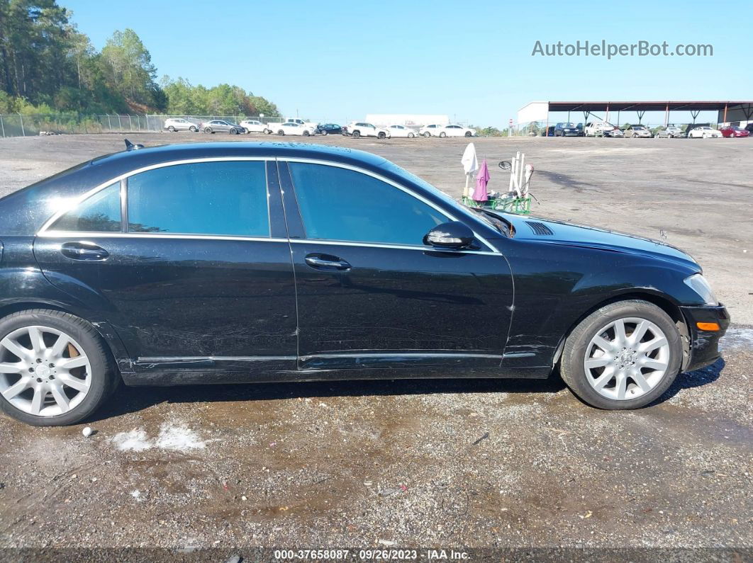 2008 Mercedes-benz S-class 5.5l V8 Черный vin: WDDNG71X08A154290