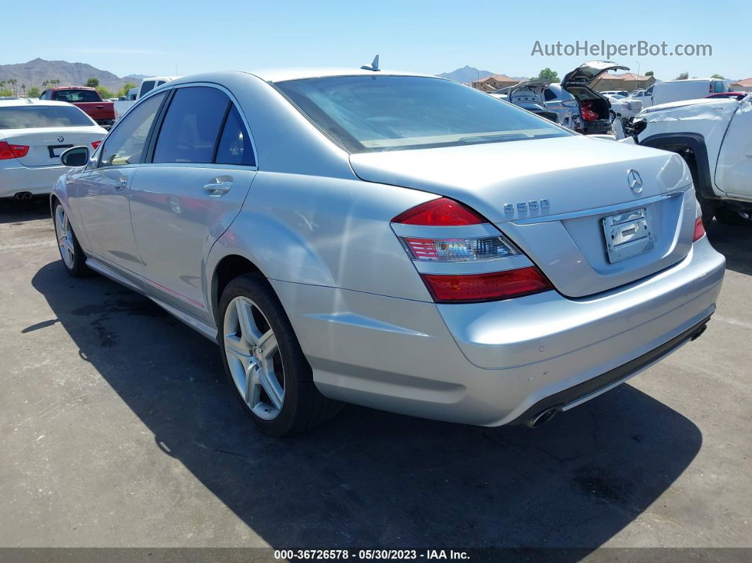 2008 Mercedes-benz S-class 5.5l V8 Silver vin: WDDNG71X18A161992