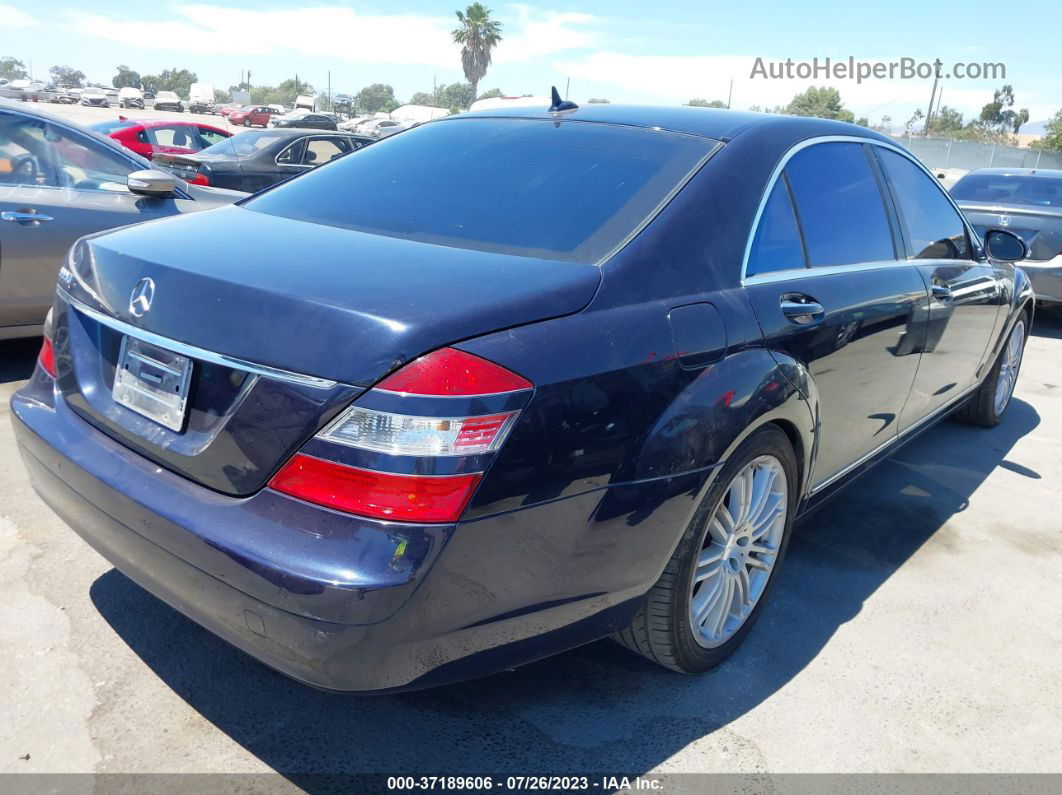 2008 Mercedes-benz S-class 5.5l V8 Blue vin: WDDNG71X18A171048