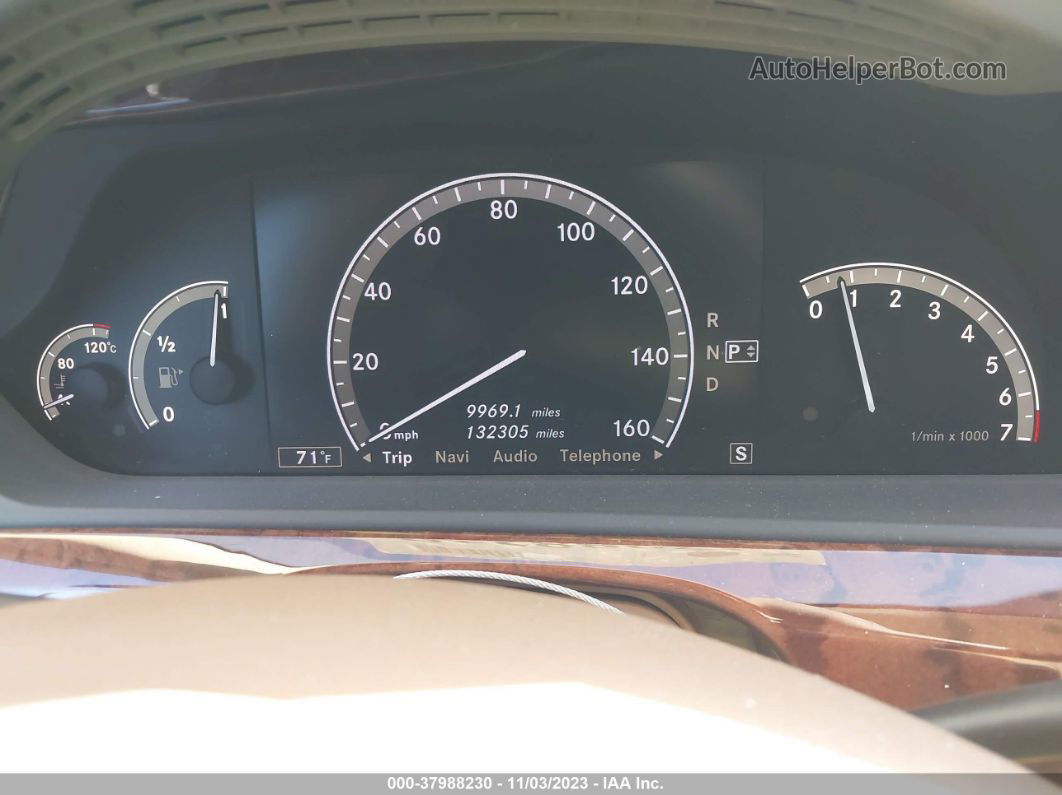 2008 Mercedes-benz S-class 5.5l V8 Белый vin: WDDNG71X18A222211