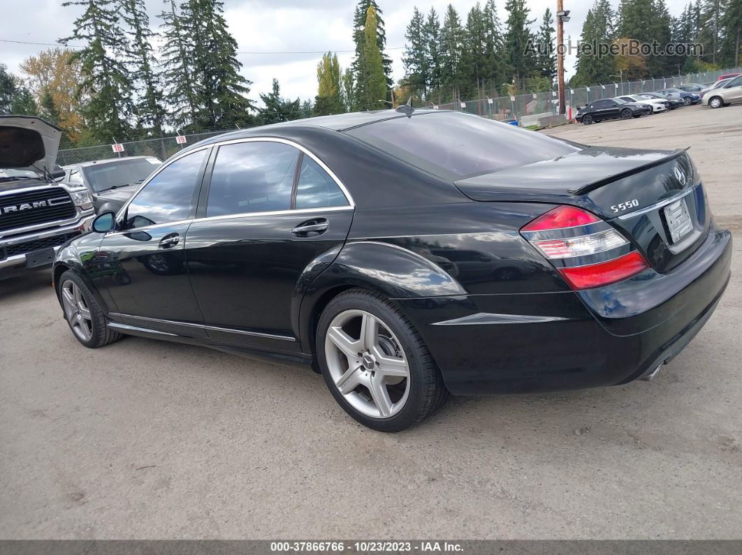 2008 Mercedes-benz S-class 5.5l V8 Черный vin: WDDNG71X38A151318