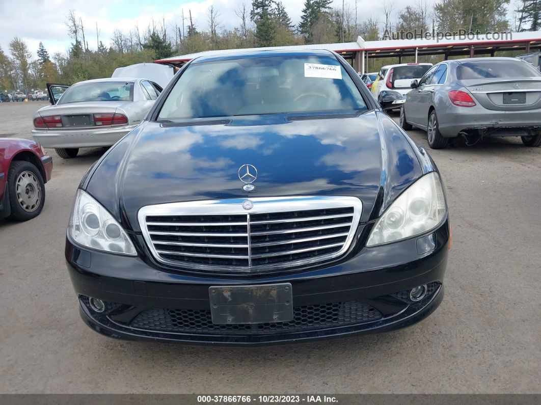 2008 Mercedes-benz S-class 5.5l V8 Black vin: WDDNG71X38A151318