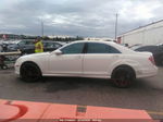 2008 Mercedes-benz S-class 5.5l V8 Белый vin: WDDNG71X48A233025