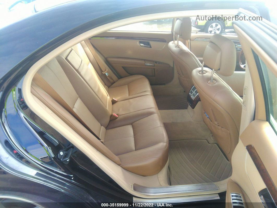 2008 Mercedes-benz S-class 5.5l V8 Черный vin: WDDNG71X58A163213