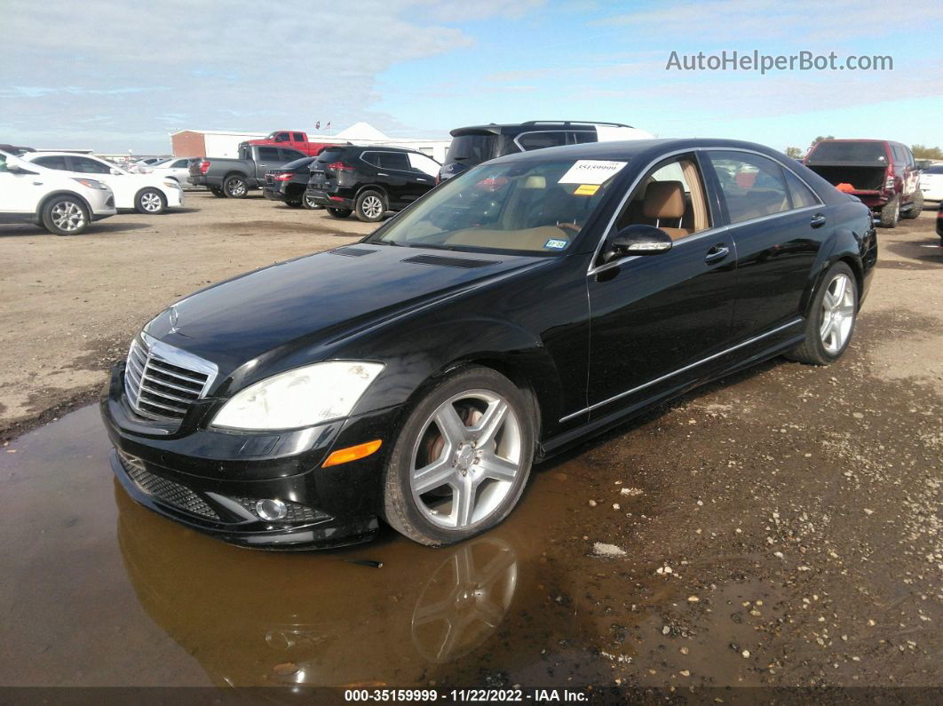 2008 Mercedes-benz S-class 5.5l V8 Черный vin: WDDNG71X58A163213