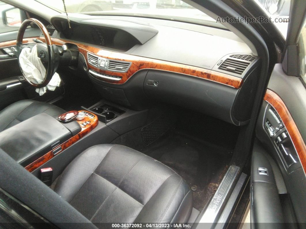2008 Mercedes-benz S-class 5.5l V8 Black vin: WDDNG71X78A167635