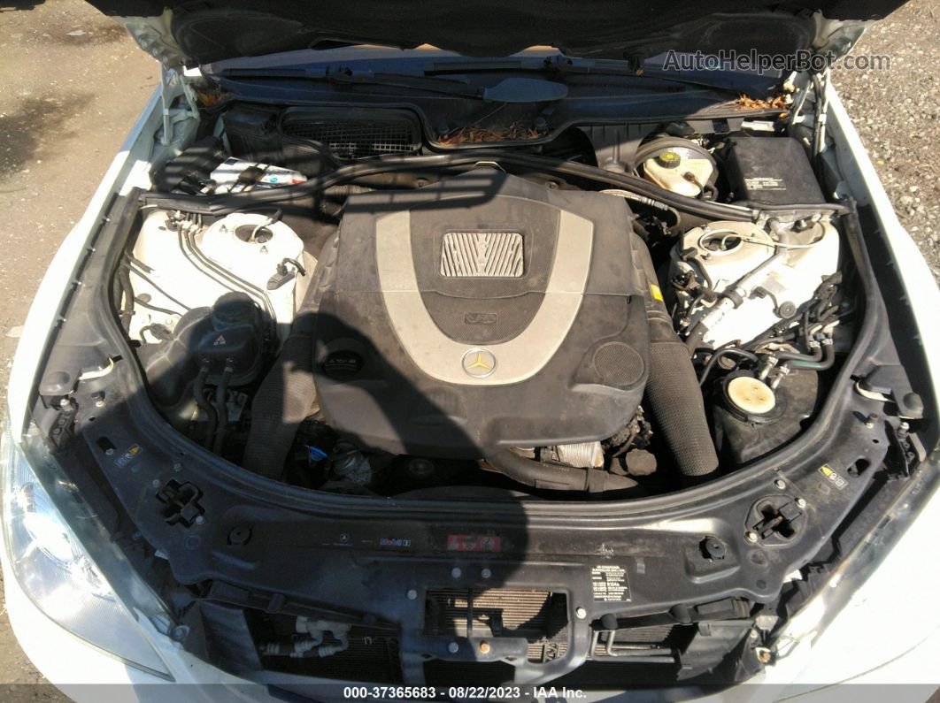 2008 Mercedes-benz S-class 5.5l V8 White vin: WDDNG71X78A174262