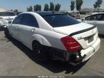 2008 Mercedes-benz S-class 5.5l V8 White vin: WDDNG71X88A173105