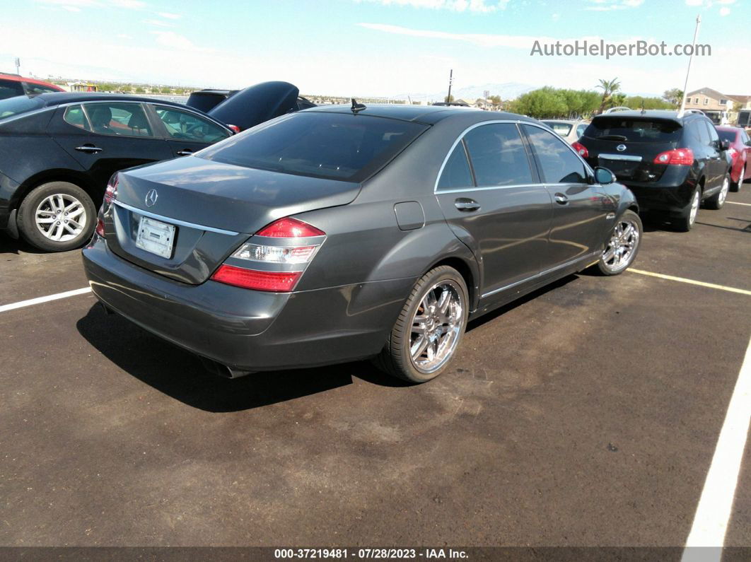 2008 Mercedes-benz S-class 5.5l V12 Gray vin: WDDNG76X38A181525