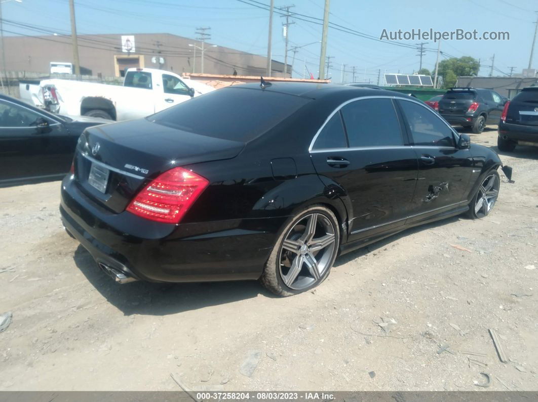 2008 Mercedes-benz S-class 5.5l V12 Black vin: WDDNG76X68A166470