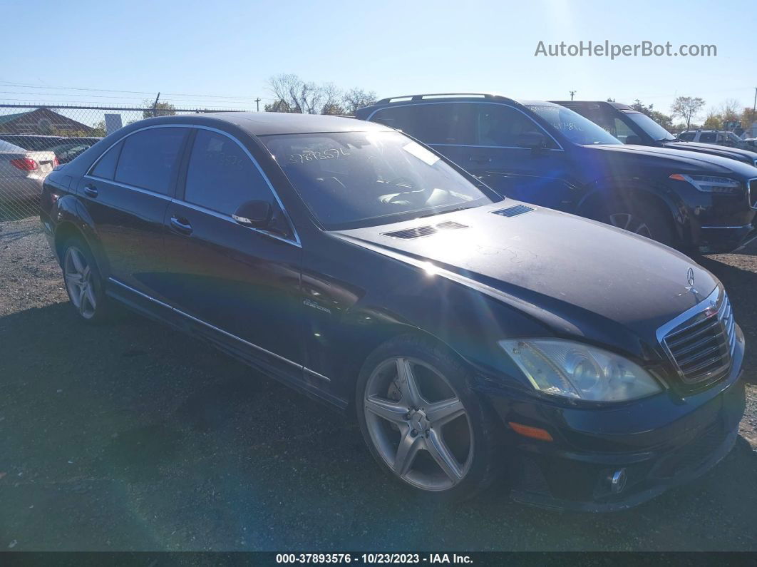 2008 Mercedes-benz S-class 6.3l V8 Amg Black vin: WDDNG77X28A141791