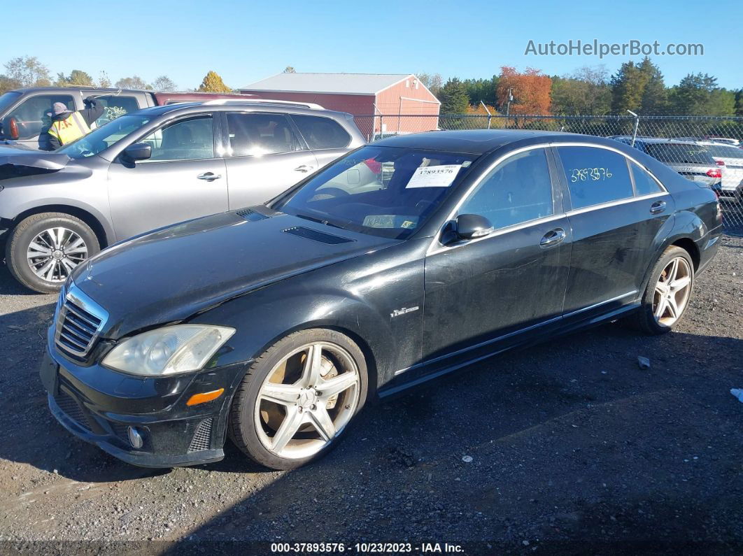 2008 Mercedes-benz S-class 6.3l V8 Amg Black vin: WDDNG77X28A141791