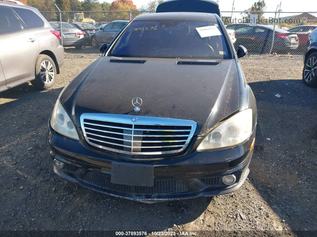 2008 Mercedes-benz S-class 6.3l V8 Amg Black vin: WDDNG77X28A141791