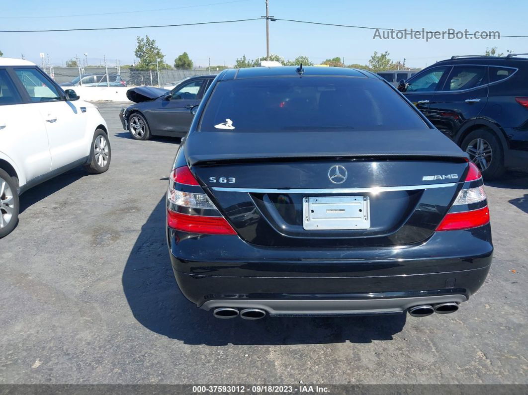 2008 Mercedes-benz S-class 6.3l V8 Amg Black vin: WDDNG77X38A174685