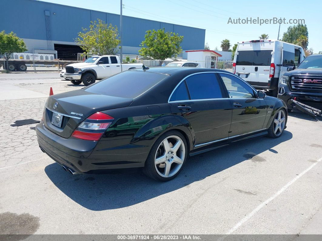 2008 Mercedes-benz S-class 6.3l V8 Amg Черный vin: WDDNG77X38A175044