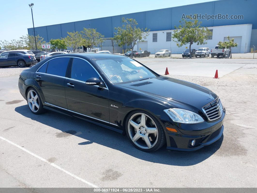 2008 Mercedes-benz S-class 6.3l V8 Amg Black vin: WDDNG77X38A175044