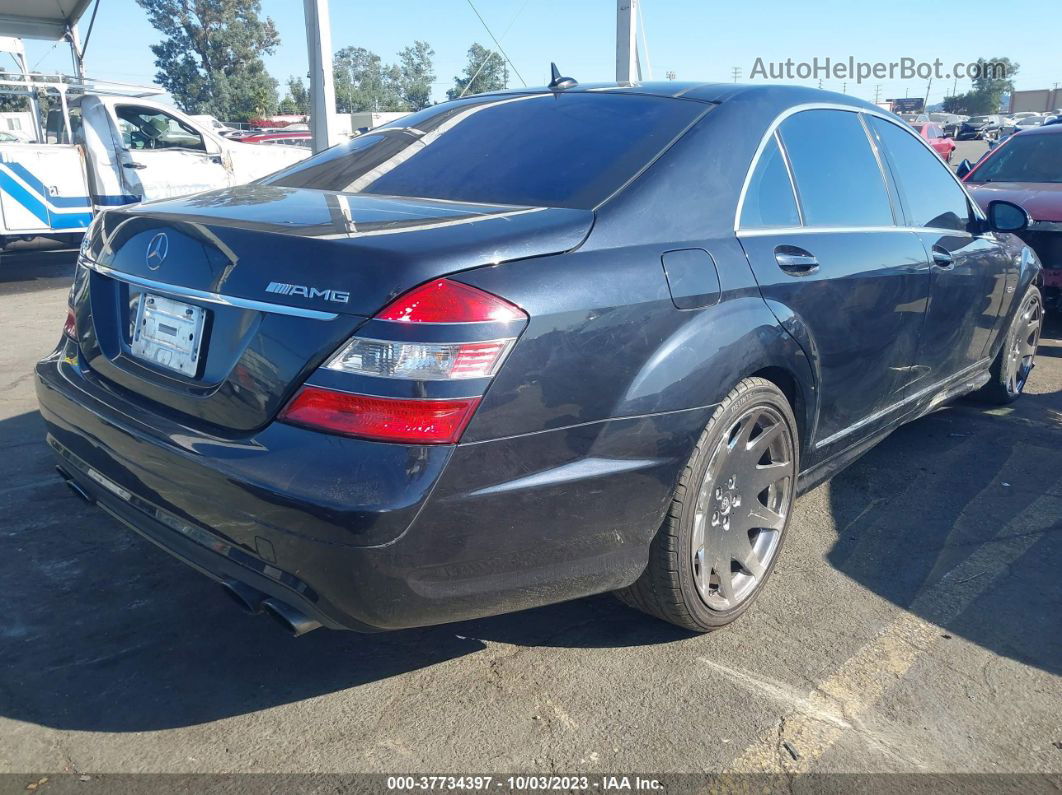 2008 Mercedes-benz S-class 6.3l V8 Amg Black vin: WDDNG77X48A170015