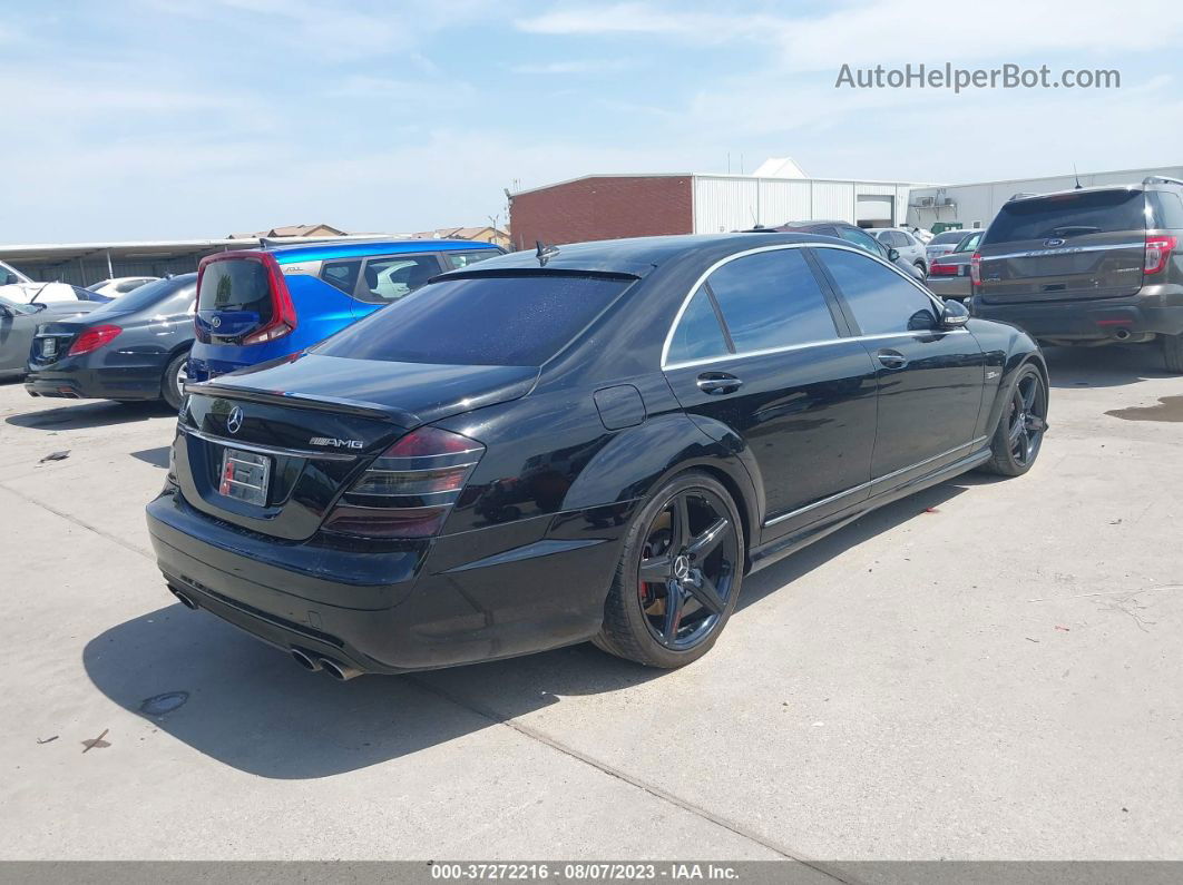 2008 Mercedes-benz S-class 6.3l V8 Amg Black vin: WDDNG77X58A192251