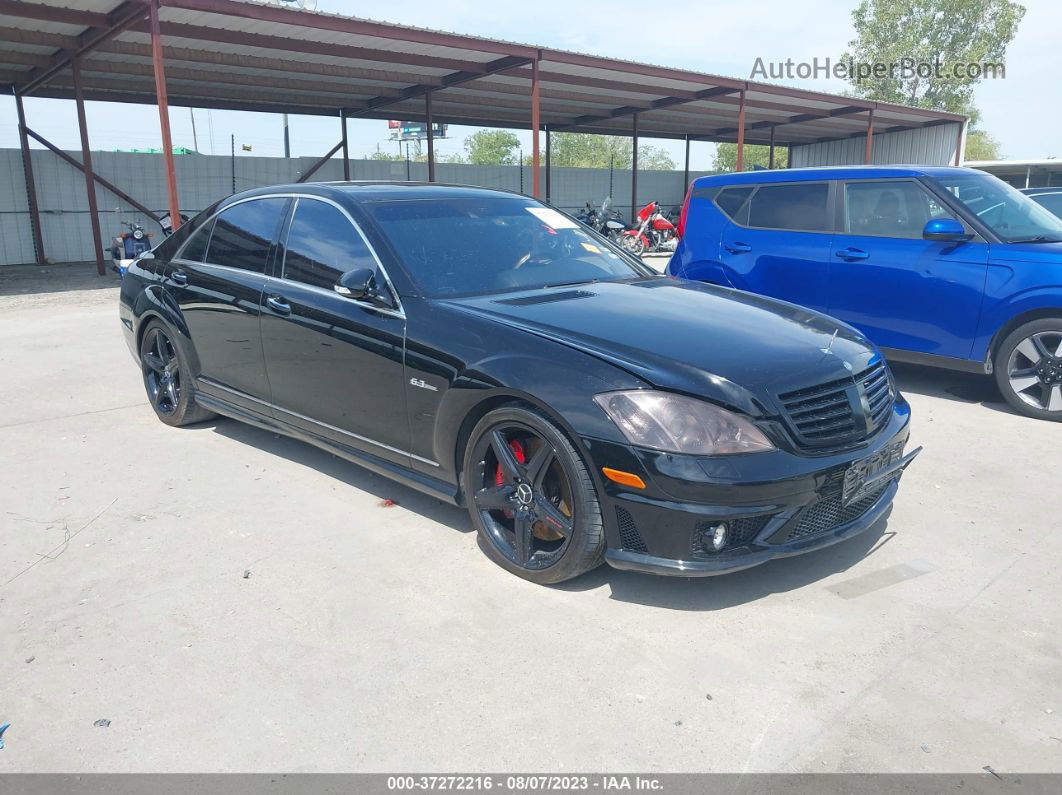 2008 Mercedes-benz S-class 6.3l V8 Amg Black vin: WDDNG77X58A192251