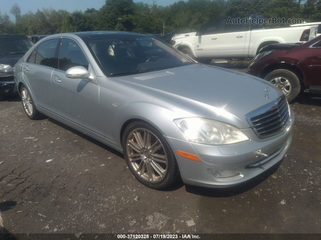 2008 Mercedes-benz S-class 5.5l V8 Silver vin: WDDNG86X08A170570