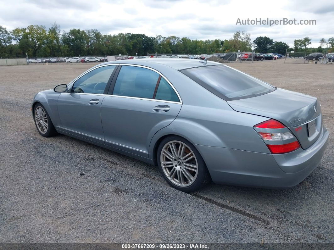 2008 Mercedes-benz S-class 5.5l V8 Бирюзовый vin: WDDNG86X28A217663