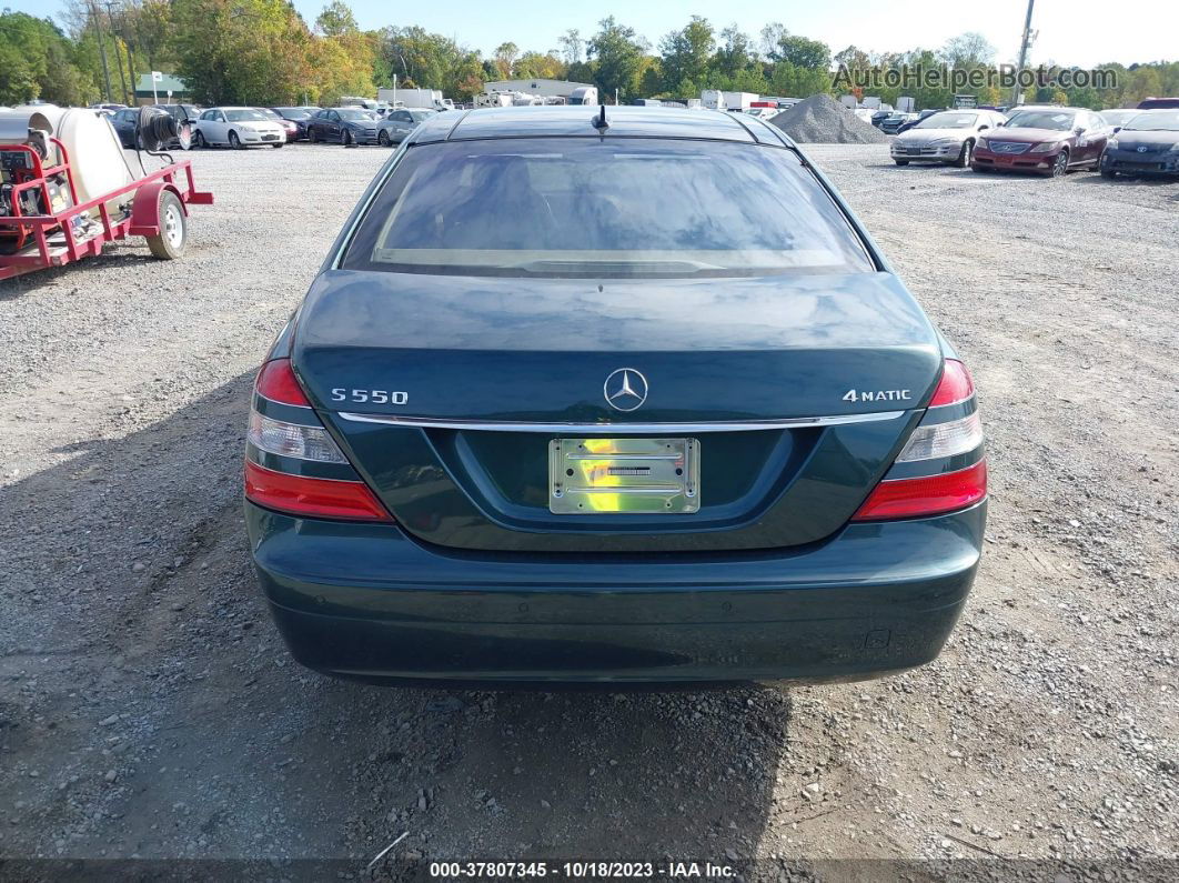 2008 Mercedes-benz S-class 5.5l V8 Green vin: WDDNG86X68A187941