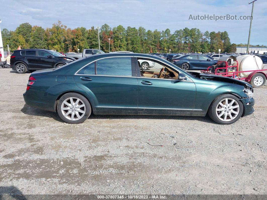 2008 Mercedes-benz S-class 5.5l V8 Green vin: WDDNG86X68A187941