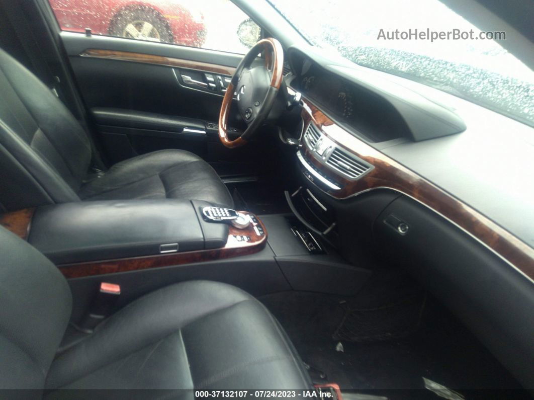 2008 Mercedes-benz S-class 5.5l V8 Черный vin: WDDNG86X78A155158