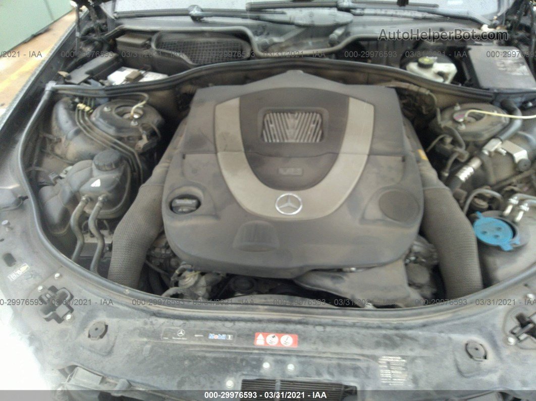 2007 Mercedes-benz S-class 5.5l V8 Черный vin: WDDNG86X87A120756