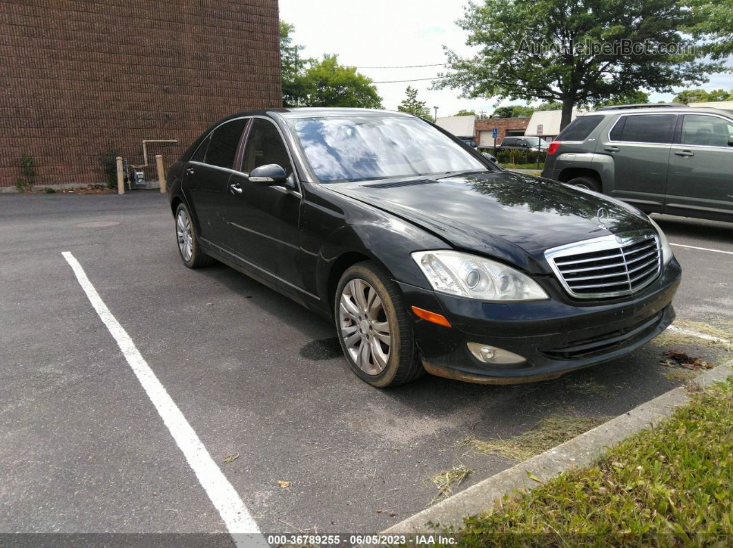 2008 Mercedes-benz S-class 5.5l V8 Black vin: WDDNG86X88A224908