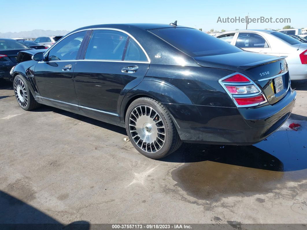 2008 Mercedes-benz S-class 5.5l V8 Черный vin: WDDNG86X98A165044