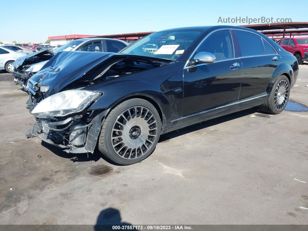 2008 Mercedes-benz S-class 5.5l V8 Черный vin: WDDNG86X98A165044