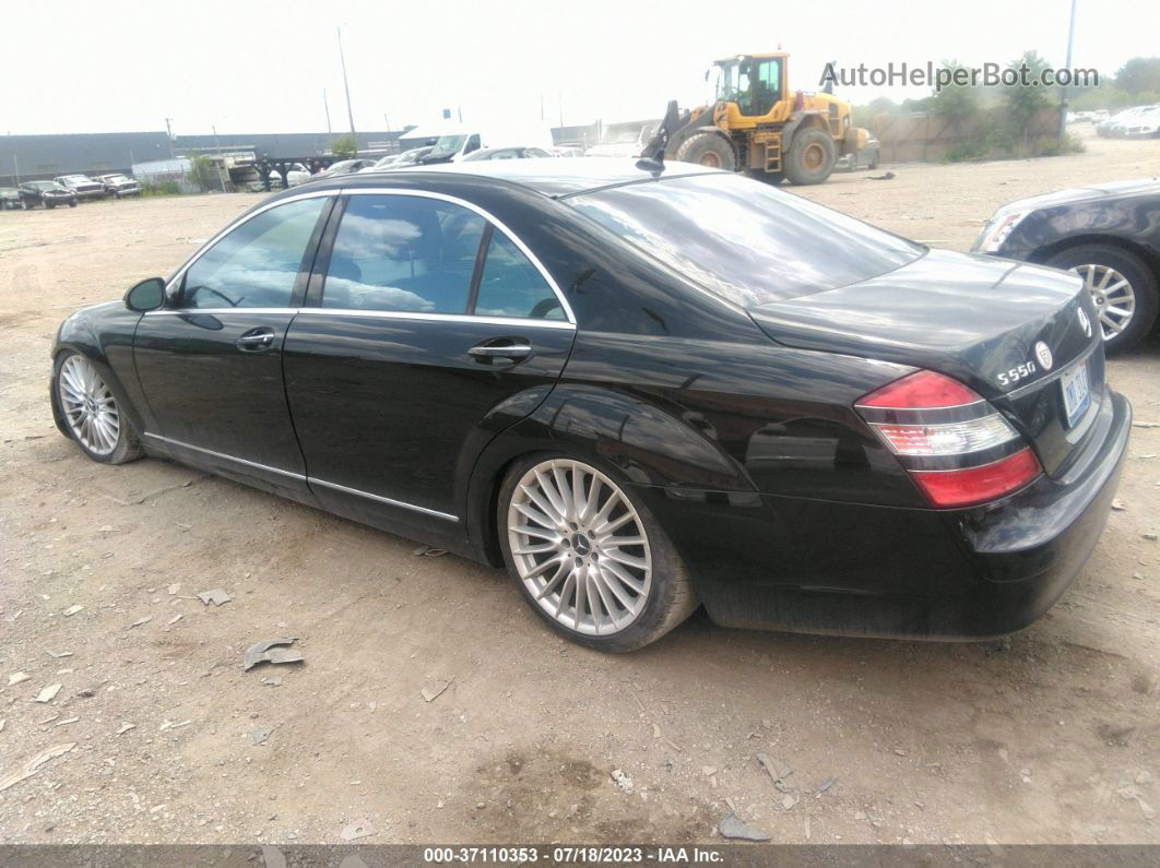 2008 Mercedes-benz S-class 5.5l V8 Black vin: WDDNG86X98A190641